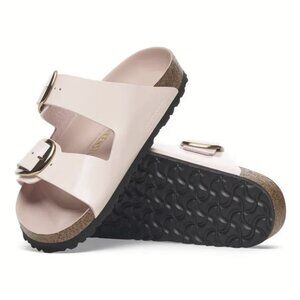 NEW Birkenstock EU 37 to 41 Arizona Big Buckle High Shine Sandals - Light Rose